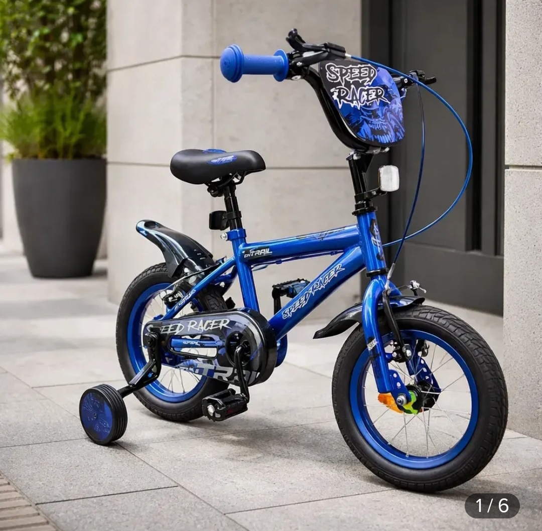 Bicicleta Infantil Speed Racer Azul